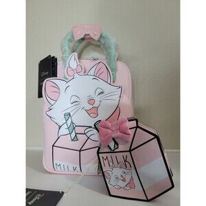 Loungefly Disney Marie Bow Milk Carton Gift Set